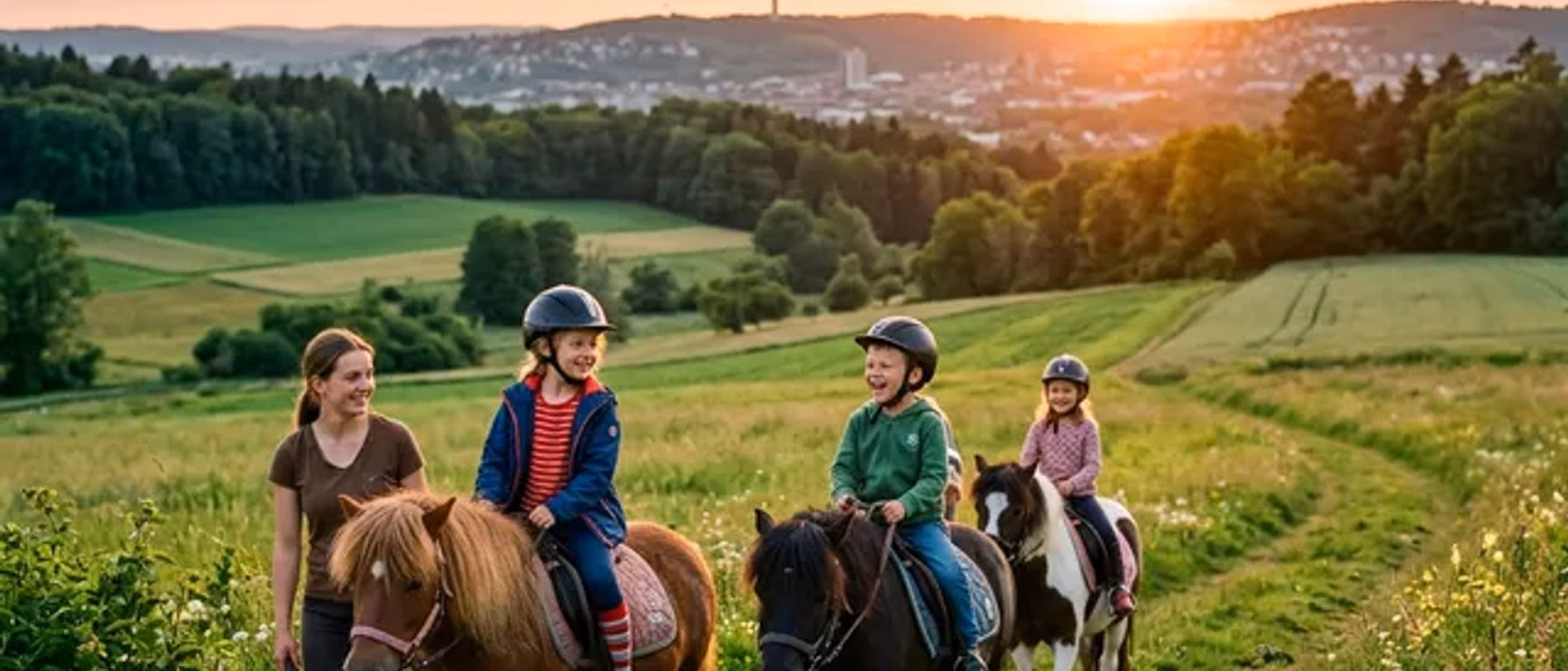 Ponyreiten Stuttgart & Umgebung | Ponyhof für Kinder