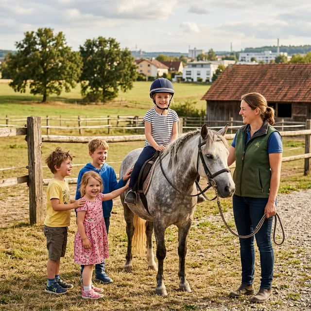 Kindergeburtstag Sindelfingen mit Ponys | Ponyhof bei Böblingen