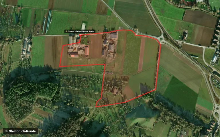Wegbeschreibung Steinbruch-Runde