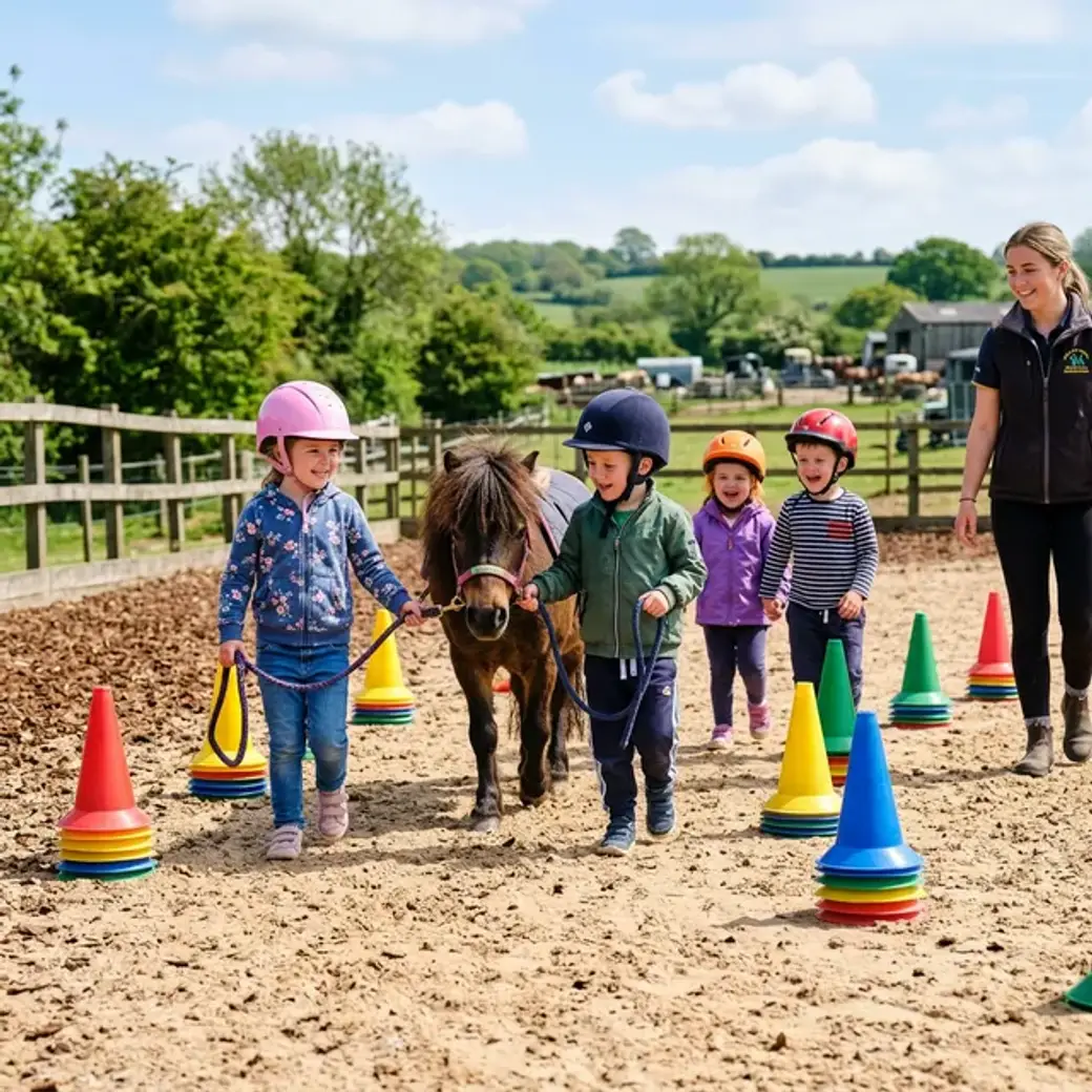 Pferdegestützte Frühförderung für Vorschulkinder in Renningen